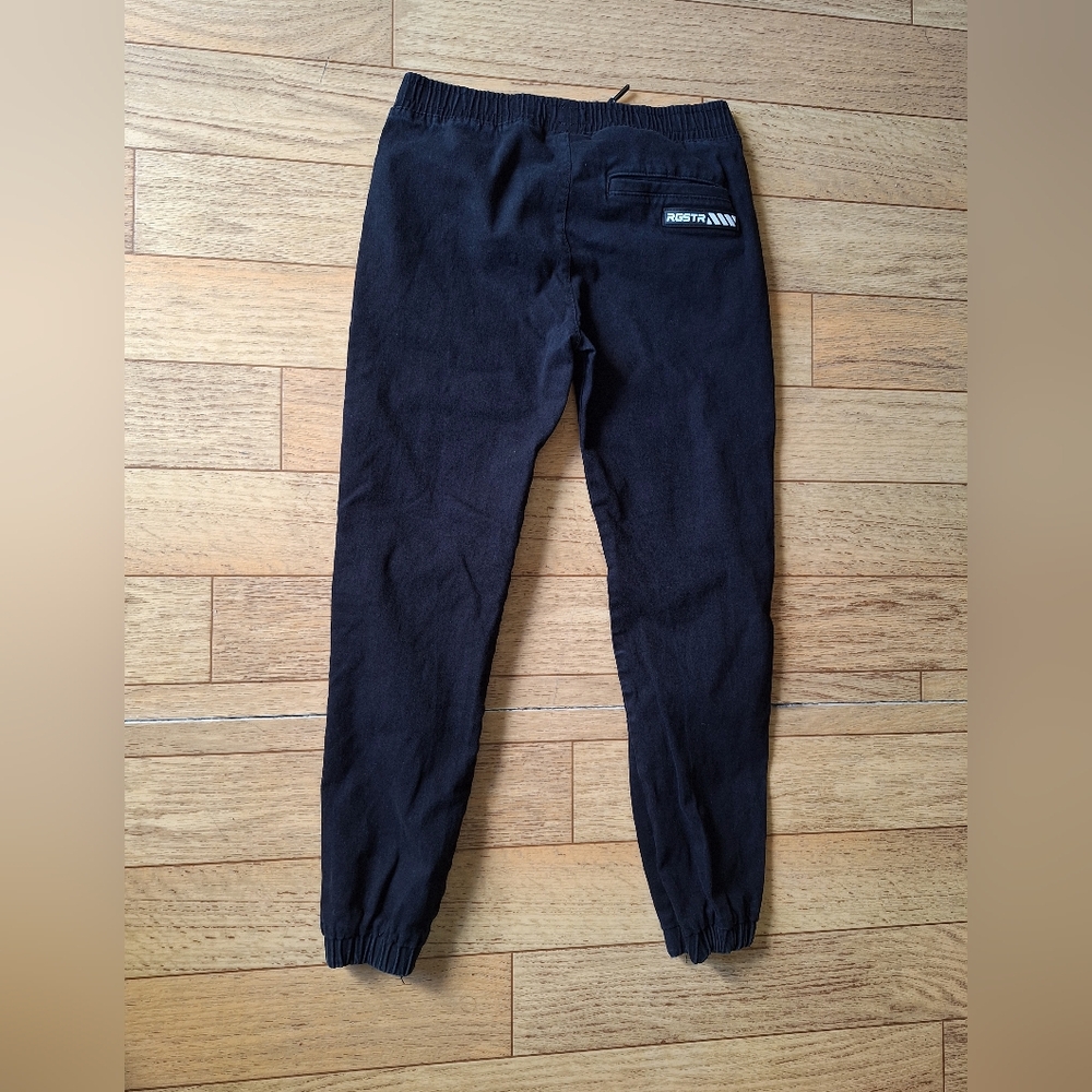 Boy Black Jogger Pants - Picture 3 of 4
